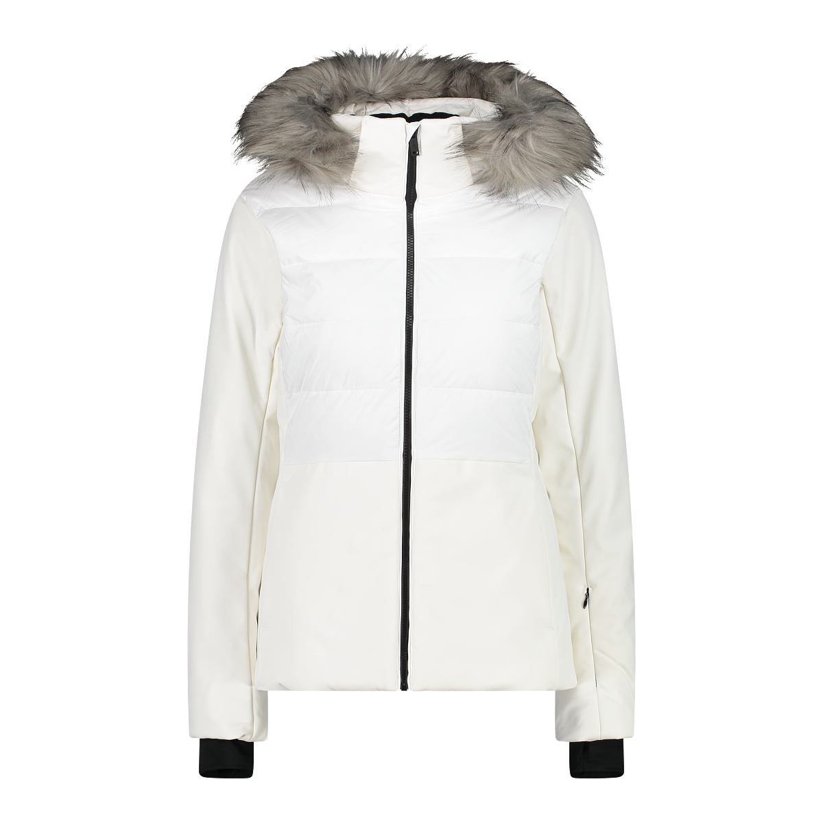 Womens ski jackets with real fur hood cheap