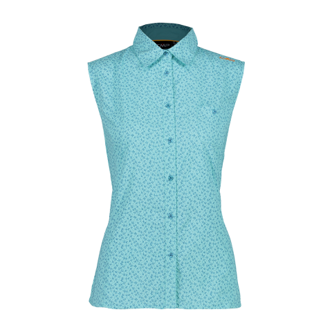 CMP Bluse Outdoorhemd WOMAN SHIRT grün atmungsaktiv schnelltrocknend 