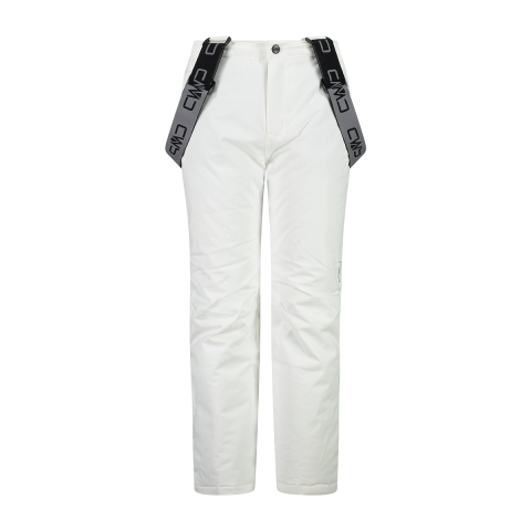 Girls white salopettes store