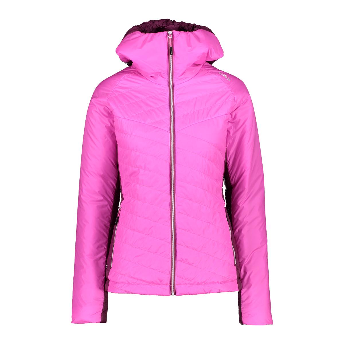 Women s Unlimitech PrimaLoft fixed hood quilted jacket