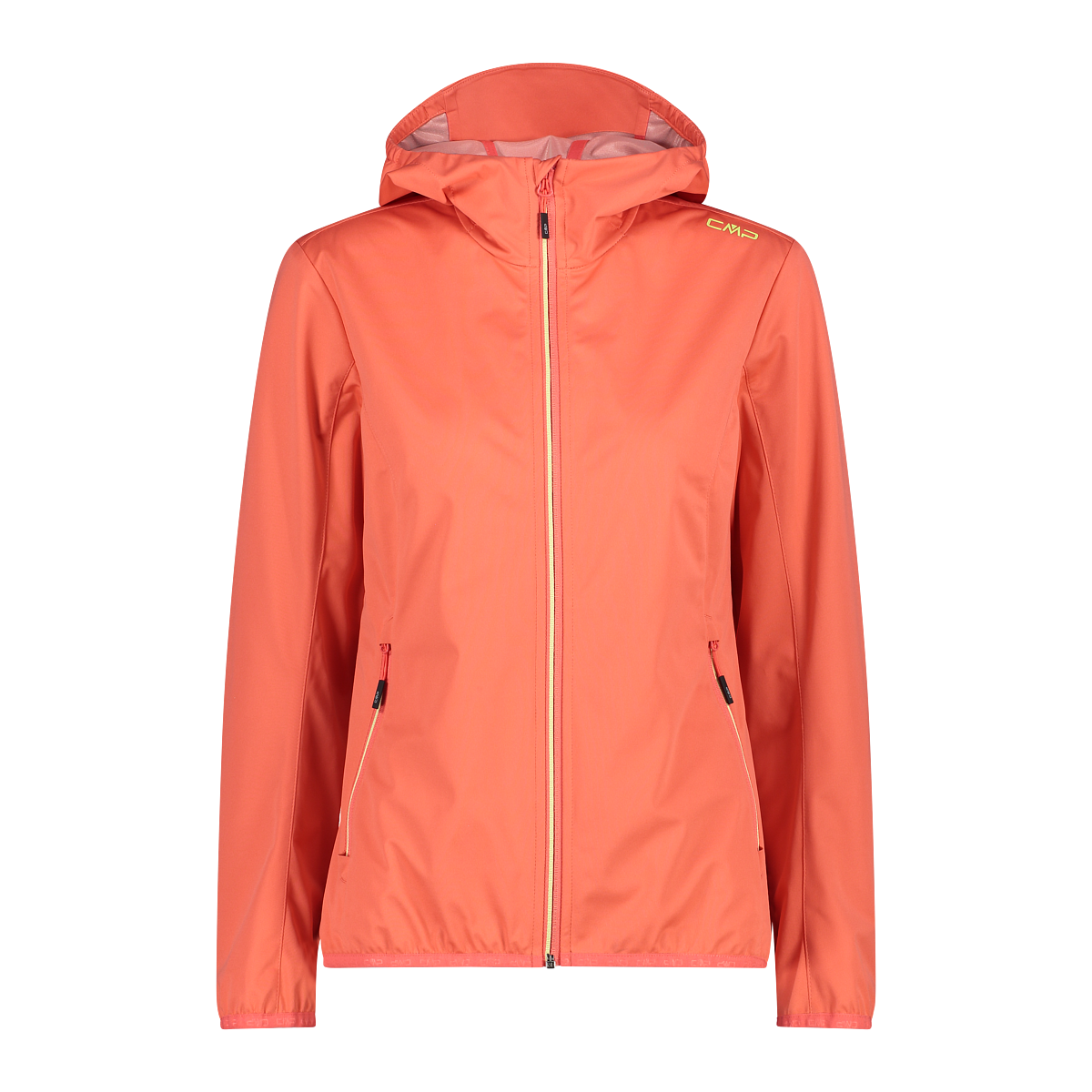 Women\'s softshell extra-light hooded jacket