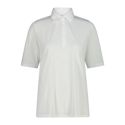 Womens plain white polo shirt sale