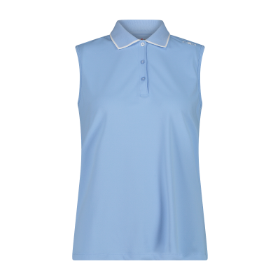 Camicia da donna senza maniche con fantasia floreale