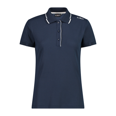 Women s polo shirt in slub jersey