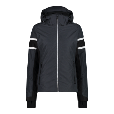 Women s geometric patterned ski jacket