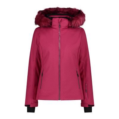 Fur hood ski jacket shop