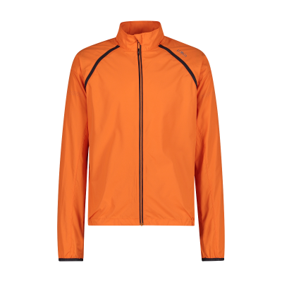 Men's jacket in light softshell with detachable sleeves