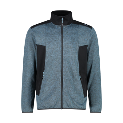 Men's Knit Tech fleece jacket with hood