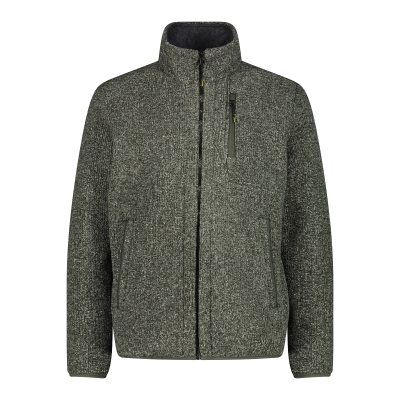 Men's HighLoft mélange fleece with a heat-attached pocket