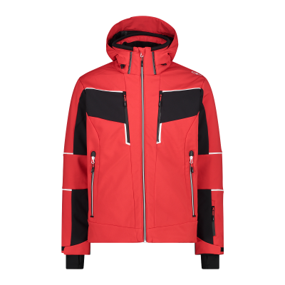 Men's color block hooded ski coat store