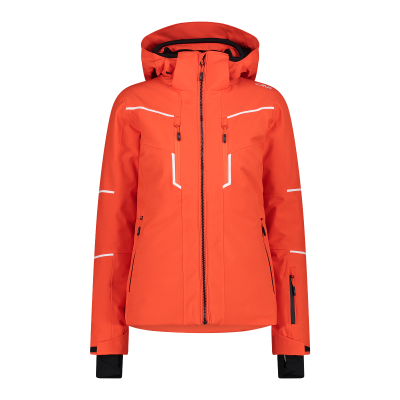 Orange ski jacket womens 2025