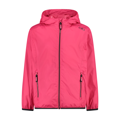 fixed hood jacket Girl\'s with softshell