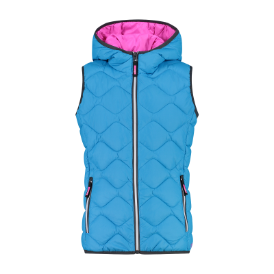 Girls padded vest sales