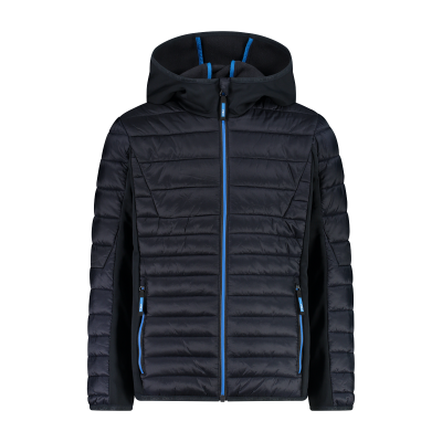 Girl s hybrid jacket with ripstop PFC free