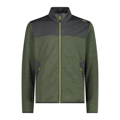 Men's stretch fleece jacket top