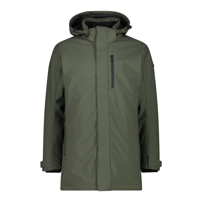 Herren-Softshell-Parka mit Innenwattierung