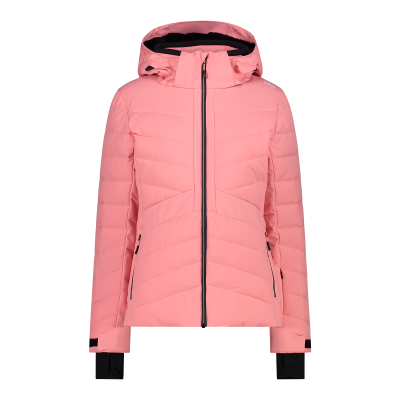 Women s half zip twill ski jacket
