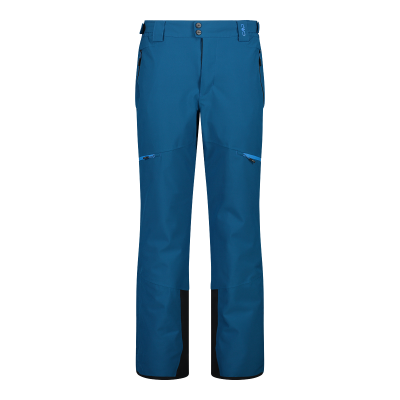 Men s slim fit ski pants with removable straps