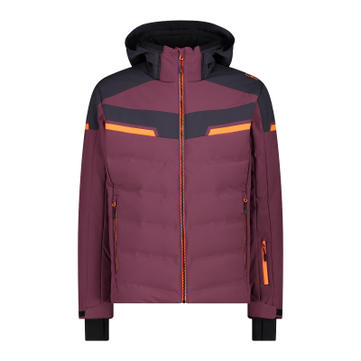 Men's ski jacket in 4 way stretch fabric