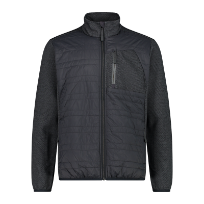 Men s melange knit tech heavy fleece
