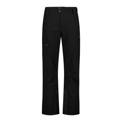 Mens stretch ski pants in plain hues