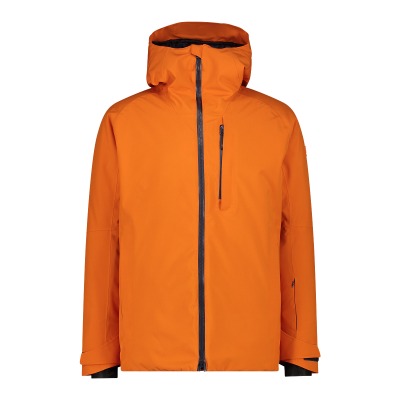 Man s jacket in mechanical stretch loose fit for skiing and snowboarding