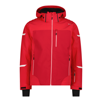 Women's 4 way stretch ski jacket with laser inserts