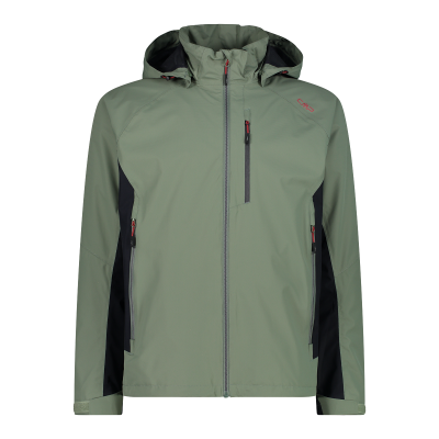 Performance side snap best sale zip hooded windbreaker