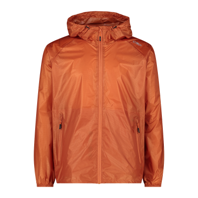 Regenjacke mit fest angebrachter Kapuze für Herren