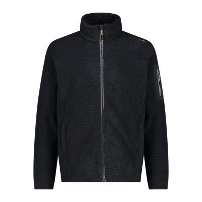 Felpa stretch full zip da uomo