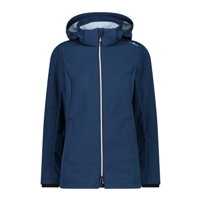 Women's softshell jacket with detachable sleeves