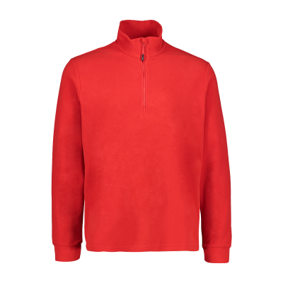 Men's fleece top turtleneck
