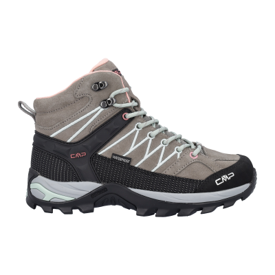 Scarponcino trekking donna Rigel waterproof tomaia in pelle
