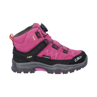 Kids Kiruna mid cut trekking shoes with Fitgo