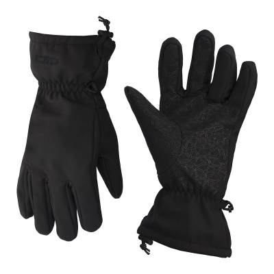 Guanti in softshell touch finger da uomo