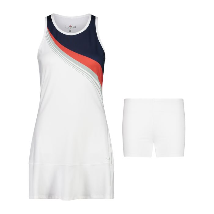 Abito da tennis da donna 2 in 1 con pantaloncino CMP Sport
