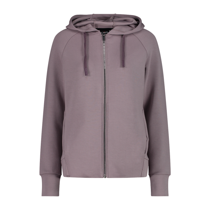 Felpa con cappuccio da donna in Jersey stretch