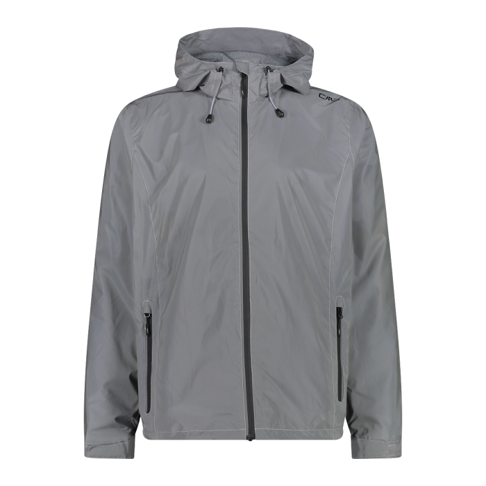 Men s polyester windproof reflective jacket