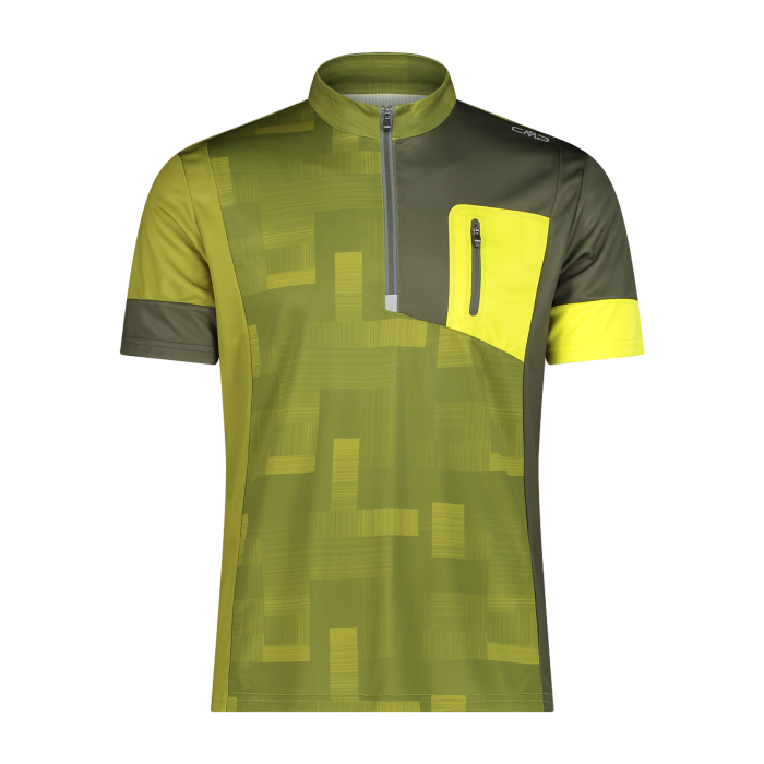 Men s cycling t shirt with chest pocket