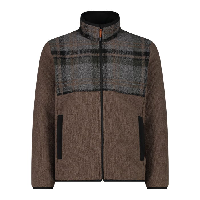Men s jacket in Knit Tech