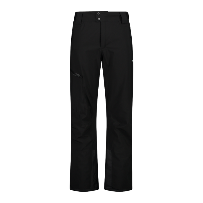 Man's pants in mechanical stretch loose fit for skiing and snowboarding