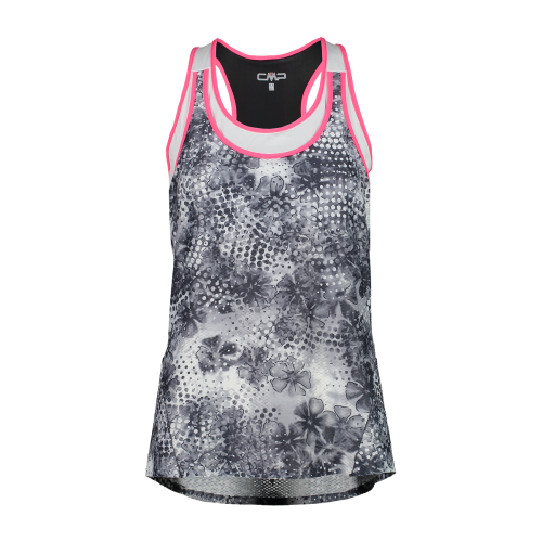 Mesh outlet athletic top