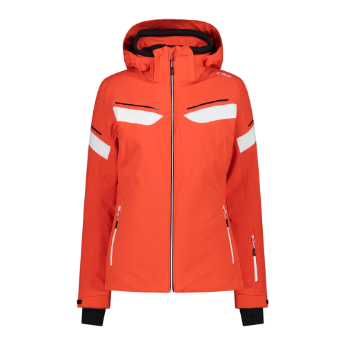 Women's ski jacket with synthetic padding and Clima Protect