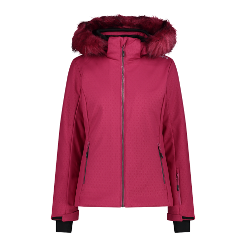 Faux fur store ski jacket