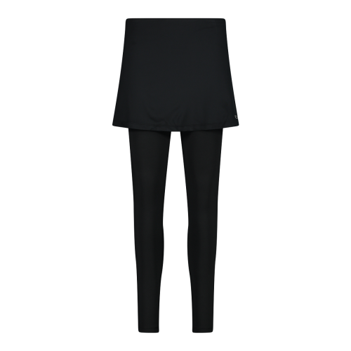 Women s 2 in 1 jersey leggings