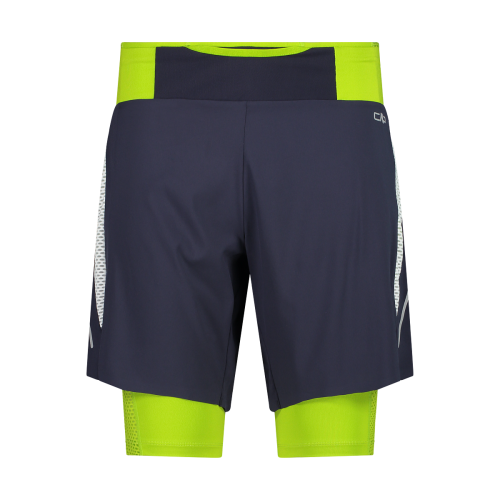 Men's two-in-one running shorts