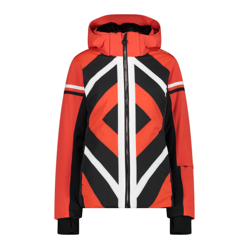 Patterned sales ski jacket