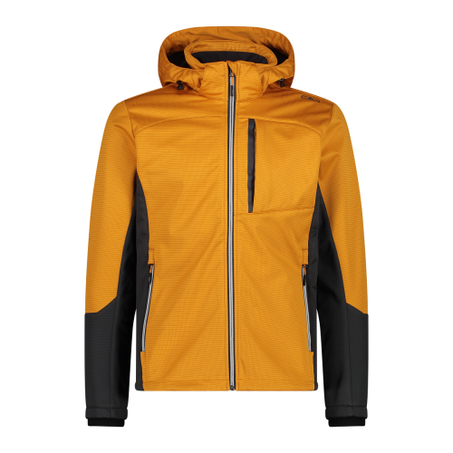 Men's ripstop jacket with detachable hood