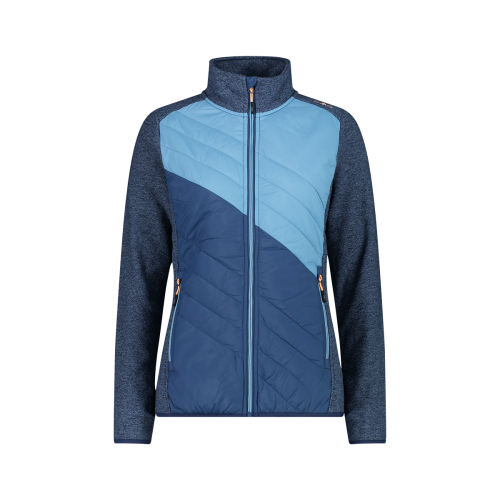 Women s hybrid Knit tech fleece with front padding