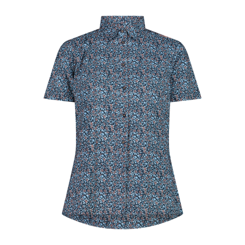 Camicia maniche corte fantasia shop